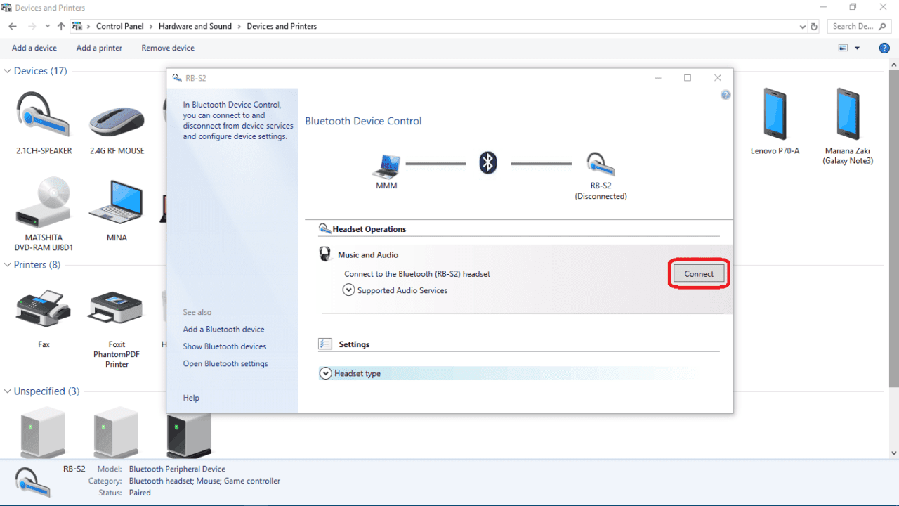 bluetooth speaker connect to laptop windows 10